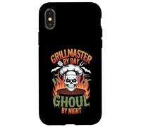 Grillmaster by Day Ghoul by Night BBQ Halloween Coque pour iPhone X/XS