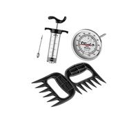 GRILLMEISTER Set à hamburger ou à Porc effiloché (kit de démarrage bbq)