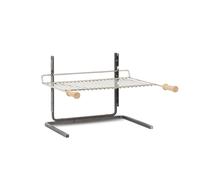 Grilloir Support + Grille 50 cm pour cheminée / barbecue pierre