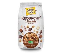 Grillon D'Or - Krounchy 3 Chocolat 500G - Vendu par unité