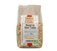 GRILLON D'OR Muesli 4 céréales et fruits secs sans sucres ajoutés 500G Bio - Le paquet de 500g