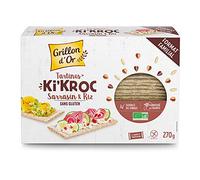 Grillon D'Or - Tartines Ki'Kroc Sarrasin Et Riz - 270G - Unité