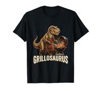 Grillosaure drôle de Dinosaure Pitmaster Barbecue fumoir de fête T-Shirt