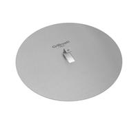 Grillrost.com Das Original Blind Slice - Plaque pour Cuisson à Blanc de Pizza - Fond Plat, Bord levé - idéal pour Les Garnitures sucrées