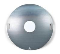 Grillrost.com Das Original brasero plancha 80cm - Plaque de Grill Massive de 5mm pour Le tonneau ou la Vasque à feu - du Leader du marché - Made in Germany