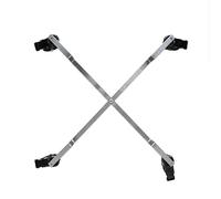 Grillrost.com Das Original Chariot en INOX pour tonneaux à feu - Rends Ton tonneau à feu Mobile