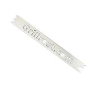 Grillrost.com Das Original Grattoir pour Grille de Barbecue en Acier Inoxydable | Nettoyant pour Gril pour Les Barres d'épaisseur 4,5,6 et 8mm - élimine Les Grosses salissures