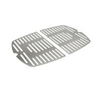 Grillrost.com Das Original Grille de Cuisson en Acier Inoxydable INOX pour la Gamme Weber Q1000 | Lavable au Lave-Vaisselle - en Deux Parties -