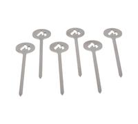 Grillrost.com Das Original Lot de 6 brochettes à Burger - Extra Longues en Acier Inoxydable Poli avec Logo en Forme de Flamme stylé - Made in Germany