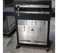 Grillrost.com Das Original Paroi arrière Enders Boston Pro 4 - Plus de stabilité - Protégé contre les courants d'air