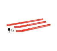 Grillrost.com Das Original Pieds massifs pour Barbecue Boule avec Fixation brevetée | empêche la Boule de 57 Weber de bouger - Rouge