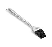 Grillrost.com Das Original Pinceau à Barbecue en Acier Inoxydable | BBQ Pinceau pour Barbecue & Cuisine - avec Poils en Silicone Amovibles
