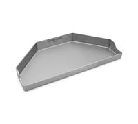 Grillrost.com Das Original Plancha Demi-Ronde pour Barbecues à Couvercle - Acier Inoxydable 4 mm - Soudée Hermétiquement