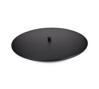 Grillrost.com Das Original Plaque de recouvrement 85cm avec poignée - pour plaques de feu, bacs à feu & bacs à feu - revêtement par Poudre