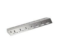 Grillrost.com Das Original Rail d'arômes en acier inoxydable pour Campingaz - Couvercle de brûleur avec guidage de la chaleur amélioré pour Compact 3
