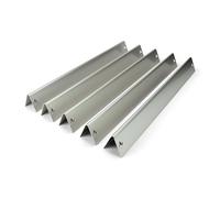 Grillrost.com Das Original Rails aromatiques en Acier Inoxydable pour Weber - Couvercle de brûleur pour Spirit 300 et Genesis Silver (régulateur sur Le côté)