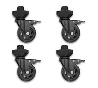 Grillrost.com Das Original Set de roulettes de Rechange Premium - Les Vraies roulettes Heavy Duty pour Napoleon Rogue