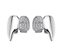 Grillz en alliage tendance pour dents de vampire - Idéal pour Halloween - Accessoire de déguisement - Accessoires de cosplay - Crocs suceurs de sang, One Size, Comme décrit, Comme décrit.