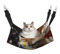 Grim American Eagle Printed Pet Hamac - Hamac de couchage pour chats, lapins, furets, chiots, petits animaux