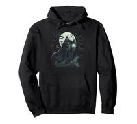 Grim Lantern Reaper - Crowstorm Moon Dark Art Sweat à Capuche