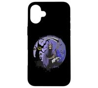 Grim Reaper Ange de la Mort Vintage Occulte Gothique Esthétique Coque pour iPhone 16 Plus