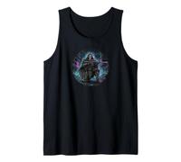 Grim Reaper Death Skeleton American Flag War Soldier Débardeur