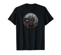 Grim Reaper Death Skeleton American Flag War Soldier T-Shirt