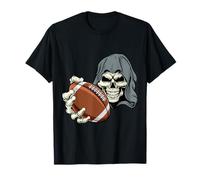 Grim Reaper Death Skeleton American Football Team Mascotte T-Shirt
