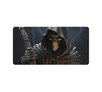 Grim Reaper Grand tapis de souris de jeu, antidérapant pour bureau, travail/maison, 30 x 60 cm