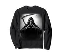 Grim Reaper Horror Poster Halloween Sweatshirt