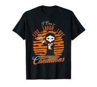 Grim Reaper, je ne peux pas vivre en riant et en amour dans ces conditions T-Shirt