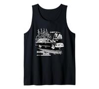 Grim Reaper Racing Hearse Hot Rod Débardeur