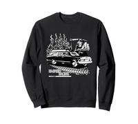 Grim Reaper Racing Hearse Hot Rod Sweatshirt