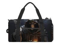 Grim-Reaper Sac de sport fourre-tout léger pour homme et femme Blanc Taille unique, blanc, Taille unique