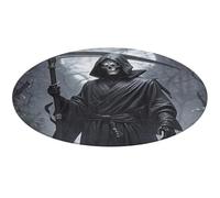 Grim Reaper Tapis de bain doux et absorbant antidérapant pour chambre à coucher, salon, décoration d'intérieur - 90 x 90 cm