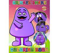 Grimace's Sha-Ke Coloring Book Game For Fan Men Teen Women Kid: Grimace's Sha-Ke For Inspiration & Relaxation, Gift For Stress Relief And Unwind In Work Office, Home, School, Event