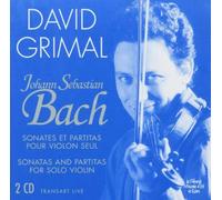 Grimal,David - J.-S. Bach : Sonates et Partitas pour violon seul, BWV 1001 à 1006