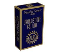 Grimaud - Horoscope Belline - Jeu divinatoire de 53 cartes oracle aux illustrations vintage - Initiation à la cartomancie, Bleu