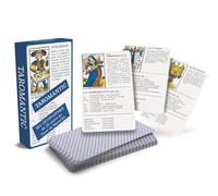 Grimaud - Jeu Taromantic - Version Française - Cartomancie - Tarot divinatoire inspiré du Tarot de Marseille, Bleu