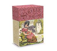 Grimaud - La Sibylle des Salons - Oracle divinatoire - Coffret de 67 Cartes fabriquées en France - Fiche Mots clés et vidéo explicative incluses - Cartomancie