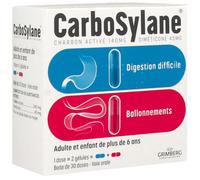 Grimberg CarboSylane Ballonnements 30 Gélules