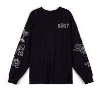 GRIMEY T-shirt - manches longues The Toughest - Black Spring 23, Noir , S XL