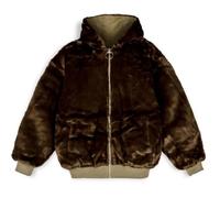 GRIMEY Veste Bomber LOST BOYS réversible Fur - Brown Winter 22- Marron L