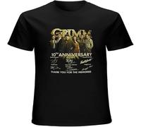 Grimm Movie 10Th Anniversary Cast Full Signed Gift Fan Thank You Gifts Unisex T-Shirt Printed Tee Graphic Top Men Shirt Black XXL