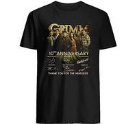 Grimm Movie 10Th Anniversary Cast Full Signed Gift Fan Thank You Gifts Vintage Tee Tshirt M