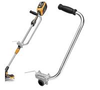 GRIMME DE TRIMMER - Prise En Charge Des Etters, Poignée De Coupe | Attachement En Acier Inoxydable Réglable Pour La Commande De Strimmer, Poignée D'outil D'aménagement Paysager Du Jardin Pour Coupe De