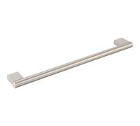 GRIMME Poignée Bertaut LA 292 mm - Poignée de meuble avec une barre de 14 mm de diamètre - Largeur de la poignée de cuisine : 309 mm - Effet acier inoxydable