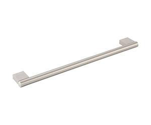 GRIMME Poignée Bertaut LA 292 mm - Poignée de meuble avec une barre de 14 mm de diamètre - Largeur de la poignée de cuisine : 309 mm - Effet acier inoxydable