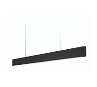 Grimmeisen Licht Onyxx Linea Pro Stylecover Métal Pendelleuchte, noir mat, embout noir