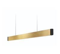 Grimmeisen Licht Onyxx Linea Pro Stylecover Métal Pendelleuchte, or, embout noir